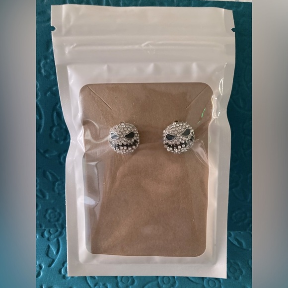 Nightmare Before Christmas Jack Skellington Inspired earrings - Picture 5 of 6